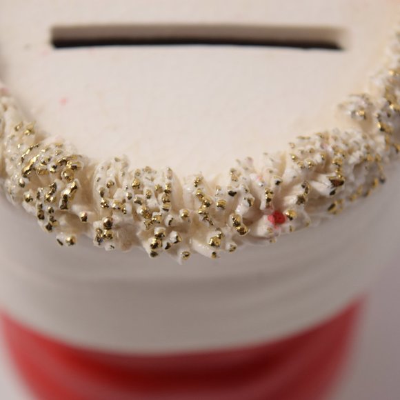 VTG Spaghetti Trim Wyatt Dunagan Williams Karoff Santa Christmas Boot Bank Japan - Picture 13 of 15